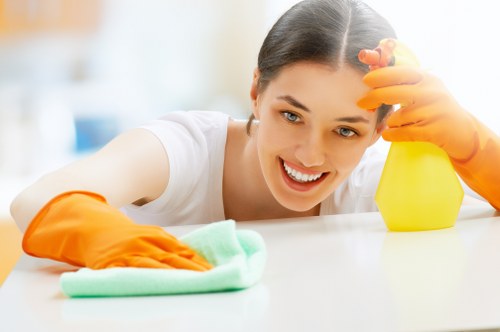 Bayswater cleaning specialists working in a modern office environment