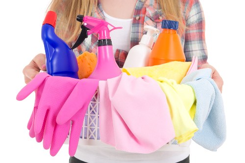 Waste disposal and liability terms for a cleaning company