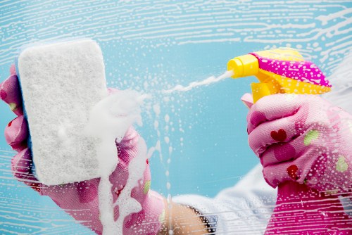 Local cleaner working in a Bayswater property with access considerations