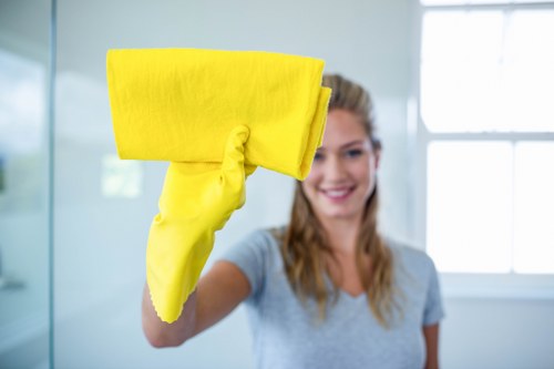 Kitchen and bathroom post-build cleaning in a Bayswater home